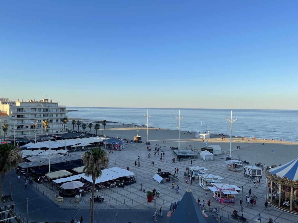 T2 Vue Mer Canet Plage - Le Petit Paradis Exterior photo